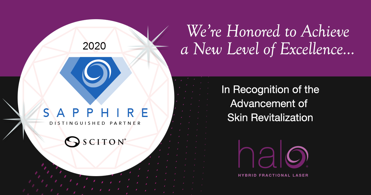 Sciton Halo Sapphire 2020 Award