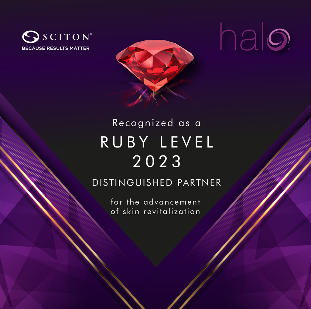 sciton halo ruby award